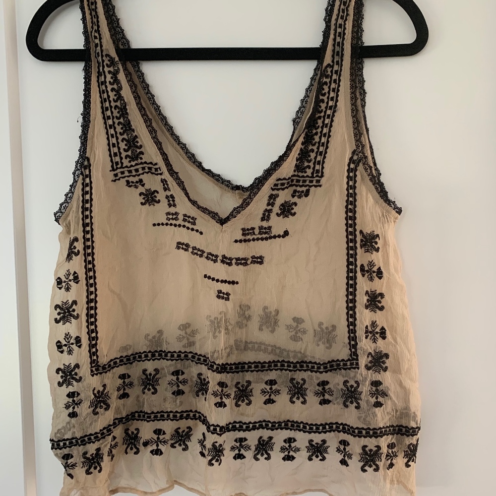 Sheer Urban Outfitters Top